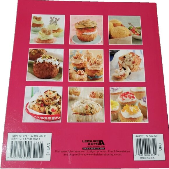 Leisure Arts Party Book Celebrating Cupcakes and Muffins by Michal Moses 2012 - Picture 6 of 7